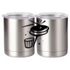 10 oz. Silver Stainless Steel Short Tumbler Thumbnail