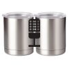 10 oz. Silver Stainless Steel Short Tumbler Thumbnail