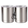 10 oz. Silver Stainless Steel Short Tumbler Thumbnail