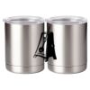 10 oz. Silver Stainless Steel Short Tumbler Thumbnail