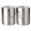 10 oz. Silver Stainless Steel Short Tumbler Thumbnail