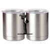 10 oz. Silver Stainless Steel Short Tumbler Thumbnail