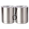 10 oz. Silver Stainless Steel Short Tumbler Thumbnail