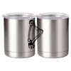 10 oz. Silver Stainless Steel Short Tumbler Thumbnail