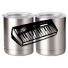 10 oz. Silver Stainless Steel Short Tumbler Thumbnail