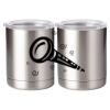 10 oz. Silver Stainless Steel Short Tumbler Thumbnail