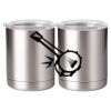 10 oz. Silver Stainless Steel Short Tumbler Thumbnail