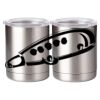 10 oz. Silver Stainless Steel Short Tumbler Thumbnail