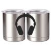 10 oz. Silver Stainless Steel Short Tumbler Thumbnail