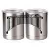 10 oz. Silver Stainless Steel Short Tumbler Thumbnail