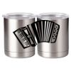 10 oz. Silver Stainless Steel Short Tumbler Thumbnail