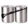 10 oz. Silver Stainless Steel Short Tumbler Thumbnail