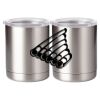 10 oz. Silver Stainless Steel Short Tumbler Thumbnail