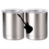 10 oz. Silver Stainless Steel Short Tumbler Thumbnail
