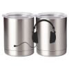 10 oz. Silver Stainless Steel Short Tumbler Thumbnail