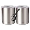 10 oz. Silver Stainless Steel Short Tumbler Thumbnail