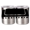 10 oz. Silver Stainless Steel Short Tumbler Thumbnail