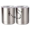 10 oz. Silver Stainless Steel Short Tumbler Thumbnail