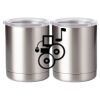 10 oz. Silver Stainless Steel Short Tumbler Thumbnail