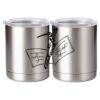 10 oz. Silver Stainless Steel Short Tumbler Thumbnail
