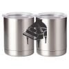 10 oz. Silver Stainless Steel Short Tumbler Thumbnail