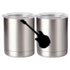 10 oz. Silver Stainless Steel Short Tumbler Thumbnail
