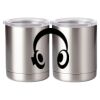 10 oz. Silver Stainless Steel Short Tumbler Thumbnail