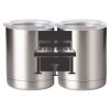 10 oz. Silver Stainless Steel Short Tumbler Thumbnail