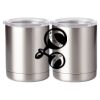 10 oz. Silver Stainless Steel Short Tumbler Thumbnail