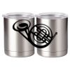 10 oz. Silver Stainless Steel Short Tumbler Thumbnail