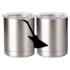 10 oz. Silver Stainless Steel Short Tumbler Thumbnail