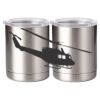 10 oz. Silver Stainless Steel Short Tumbler Thumbnail