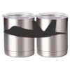 10 oz. Silver Stainless Steel Short Tumbler Thumbnail