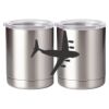 10 oz. Silver Stainless Steel Short Tumbler Thumbnail