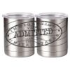 10 oz. Silver Stainless Steel Short Tumbler Thumbnail