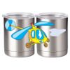 10 oz. Silver Stainless Steel Short Tumbler Thumbnail