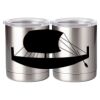 10 oz. Silver Stainless Steel Short Tumbler Thumbnail