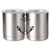 10 oz. Silver Stainless Steel Short Tumbler Thumbnail