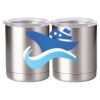10 oz. Silver Stainless Steel Short Tumbler Thumbnail