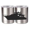 10 oz. Silver Stainless Steel Short Tumbler Thumbnail