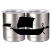 10 oz. Silver Stainless Steel Short Tumbler Thumbnail