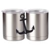 10 oz. Silver Stainless Steel Short Tumbler Thumbnail