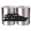 10 oz. Silver Stainless Steel Short Tumbler Thumbnail