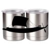 10 oz. Silver Stainless Steel Short Tumbler Thumbnail