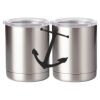 10 oz. Silver Stainless Steel Short Tumbler Thumbnail