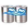 10 oz. Silver Stainless Steel Short Tumbler Thumbnail