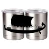 10 oz. Silver Stainless Steel Short Tumbler Thumbnail