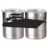10 oz. Silver Stainless Steel Short Tumbler Thumbnail