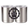 10 oz. Silver Stainless Steel Short Tumbler Thumbnail