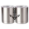 10 oz. Silver Stainless Steel Short Tumbler Thumbnail